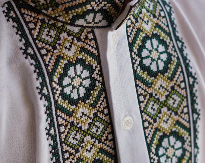 Boys' Embroidered Vyshyvanka Shirt | Traditional Ukrainian Style