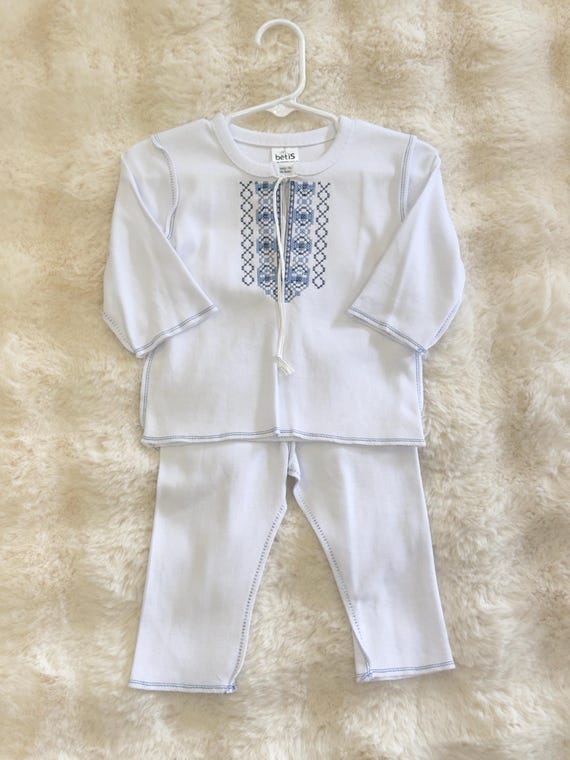 Baptism Outfit for Baby Boy | Embroidered Christening Suit | Baby Boy Formal Wear | Baptism Ceremony Clothing | Newborn Blessing Gift (12)