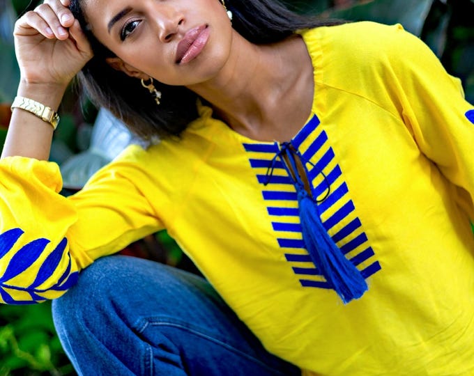 Ukrainian Embroidered Blouse for Women | Ethno Vintage Women's Vyshyvanka Shirt | Sorochka Vyshyta | Vyshyvanka Gift USA | Вишиванка (22)