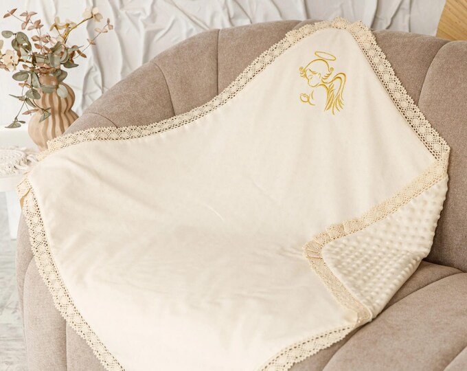 Embroidered Baptism & Christening Kryzhma for Baby | Baptism Gift for Kids, Children (6)