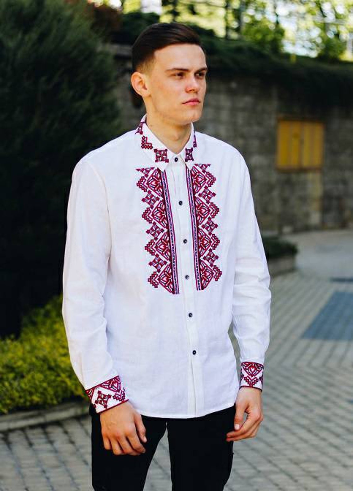 Vyshyvanka for man Ukrainian vyshyvanka vyshyvanka style | Etsy