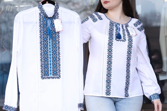 Ukrainian Vyshyvanka | Men's Embroidered Shirt | Вишиванка | Ukraine Vintage Sorochka Gift for Him | Handmade Ukrainian Clothing (84)