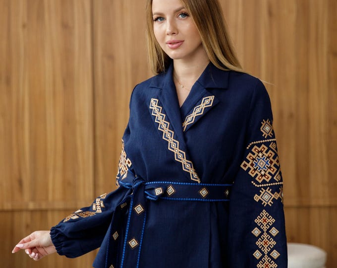 Embroidered Ukrainian Blouse | Women's Vyshyvanka Shirt, Ethno Style