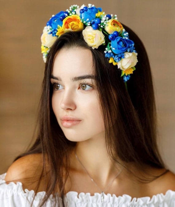 Handmade Ukrainian Flower Crown | Vinok Floral Headband