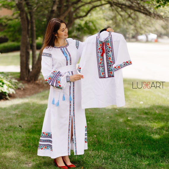 Ukrainian Vyshyvanka | Men's Embroidered Shirt | Вишиванка | Ukraine Vintage Sorochka Gift for Him | Handmade Ukrainian Clothing (10)