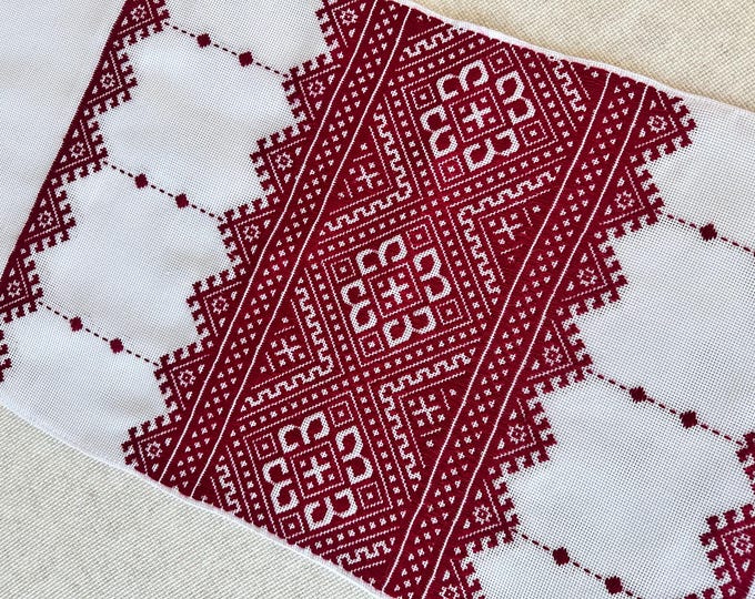 Ukrainian Embroidered Rushnyk Wedding Towel | Traditional Handmade Wedding Ceremony Towel | In Stock in USA | Вишитий Рушник