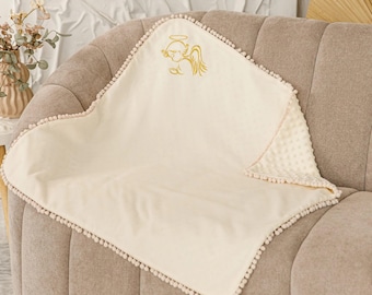 Embroidered Baptism & Christening Kryzhma for Baby | Baptism Gift for Kids, Children (8)