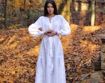 Ukrainian Vyshyvanka Dress | NEW Embroidered Dress | Handmade Traditional Ukraine-Style Boho Embroidery | Вишиванка (34)