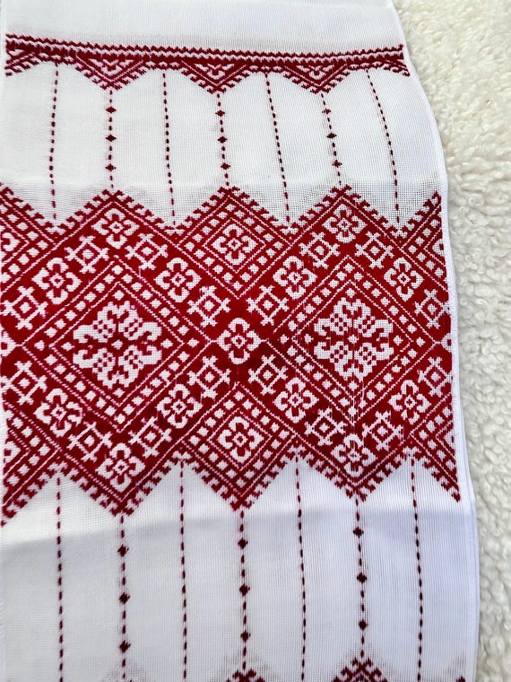Ukrainian Embroidered Rushnyk Wedding Towel | Traditional Handmade Wedding Ceremony Towel | In Stock in USA | Вишитий Рушник