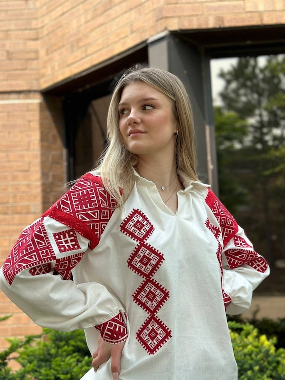 Vyshyvanka for women New vyshyvanka Ukrainian vyshyvanka Ukrainian style blouse Embroidered clothing Embroidered blouse Vyshyvanka Vyshyvanka