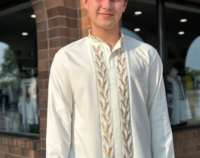 Ukrainian Vyshyvanka | Men's Embroidered Shirt | Вишиванка | Ukraine Vintage Sorochka Gift for Him | Handmade Ukrainian Clothing (91)