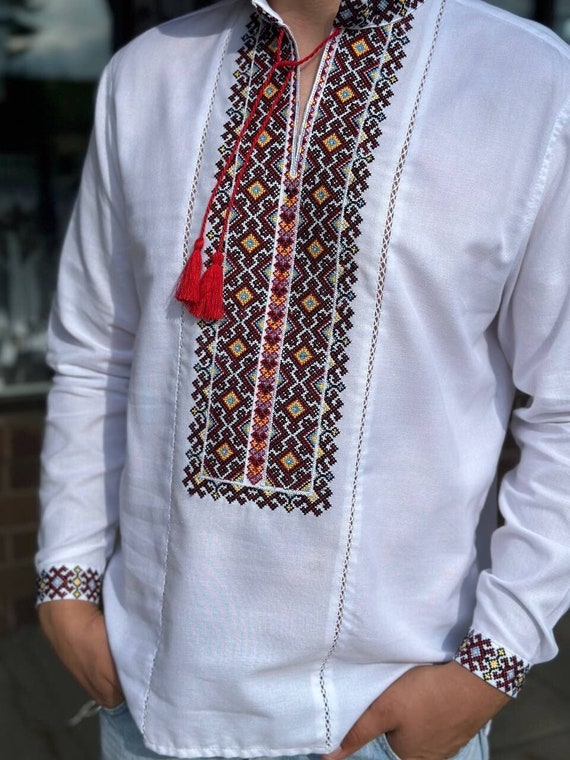 Vyshyvanka for man, Shirts with embroidery, Ukrainian vyshyvanka Ukrainian shirt Ukraine clothing