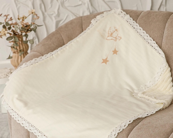 Embroidered Baptism & Christening Kryzhma for Baby | Baptism Gift for Kids, Children (7)