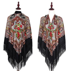 USA Ukrainian Shawl Ukrainian Hustina 80% Wool Traditional Ukrainian Shawl Hustka Foulard Platok Gift for her wife women mom