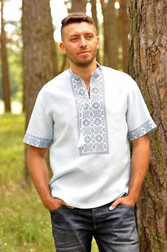 Vyshyvanka for man, Shirts with embroidery, Ukrainian vyshyvanka Ukrainian shirt Ukraine clothing