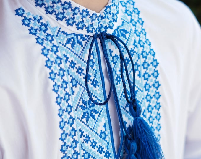 Embroidered Vyshyvanka Shirt for Boys | Ukrainian Embroidery Shirt | Traditional Ukrainian Style Gift in Stock in USA | Вишиванка у США (33)