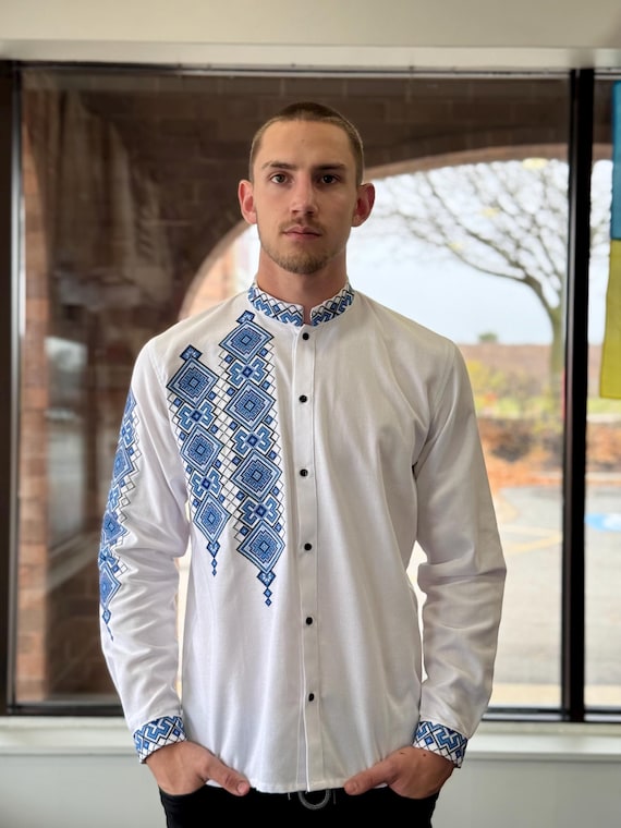 Vyshyvanka for man, Shirts with embroidery, Ukrainian vyshyvanka Ukrainian shirt Ukraine clothing