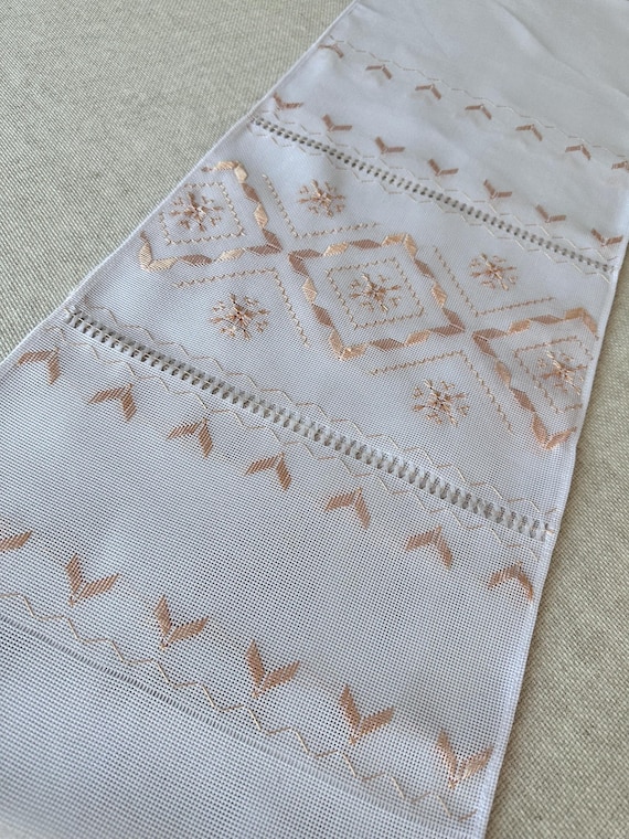 Ukrainian Embroidered Rushnyk Wedding Towel | Traditional Handmade Wedding Ceremony Towel | In Stock in USA | Вишитий Рушник