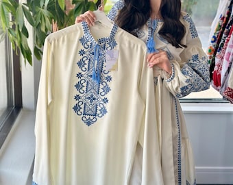 Ukrainian Vyshyvanka | Men's Embroidered Shirt | Вишиванка | Ukraine Vintage Sorochka Gift for Him | Handmade Ukrainian Clothing