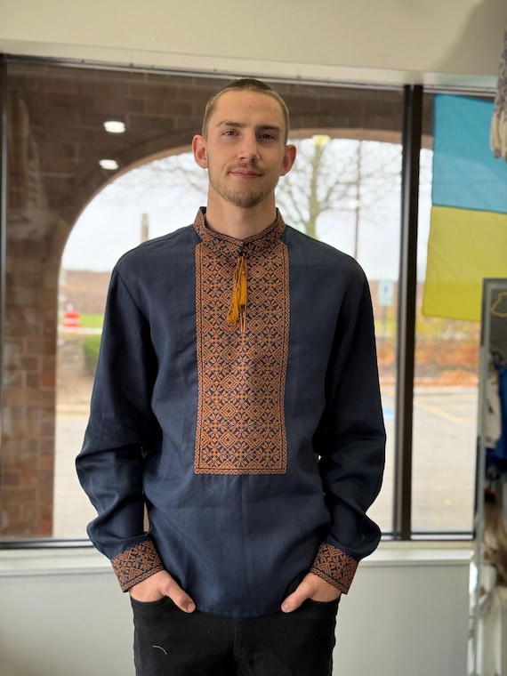 Vyshyvanka for man, Shirts with embroidery, Ukrainian vyshyvanka
