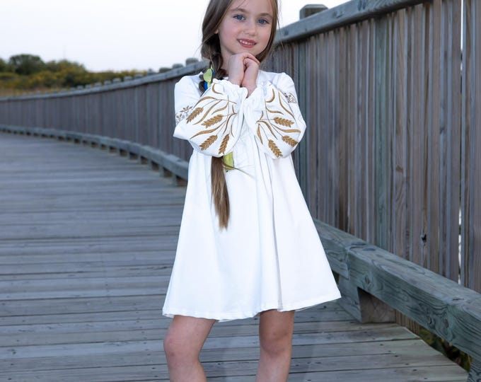 Embroidered Vyshyvanka Dress for Girls | Traditional Ukrainian Style
