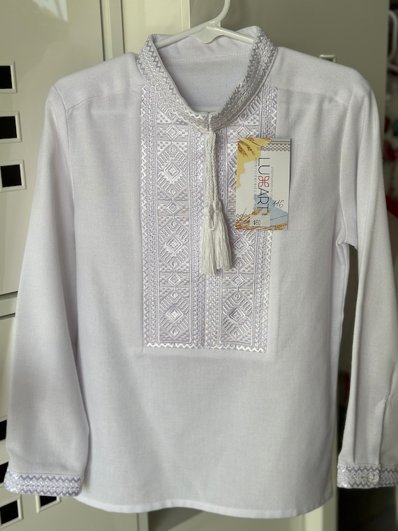 Vyshyvanka for boy Embroidered shirt for boy (1-12 years) Vyshyvanka for kids, Kid's vyshyvanka Vyshyta sorochka