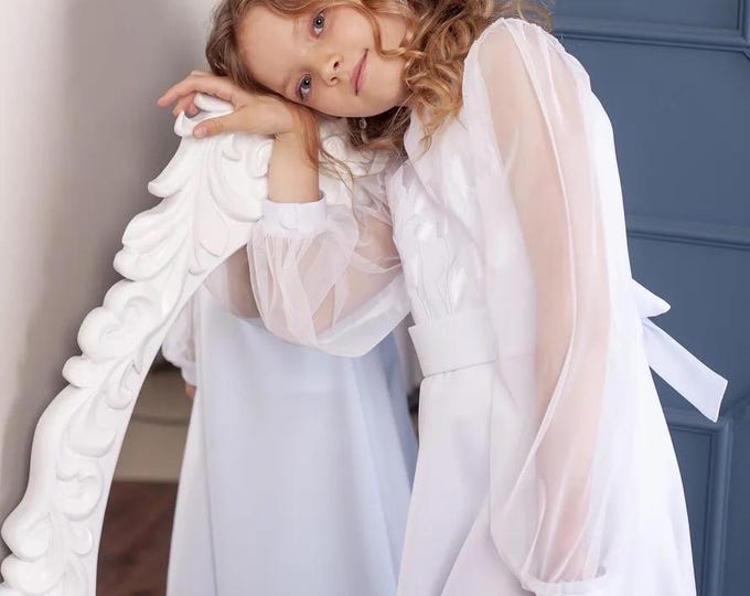 Embroidered Vyshyvanka Dress for Girls | Authentic Ukrainian Style