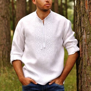 Vyshyvanka for man, Shirts with embroidery, Ukrainian vyshyvanka Ukrainian shirt Ukraine clothing