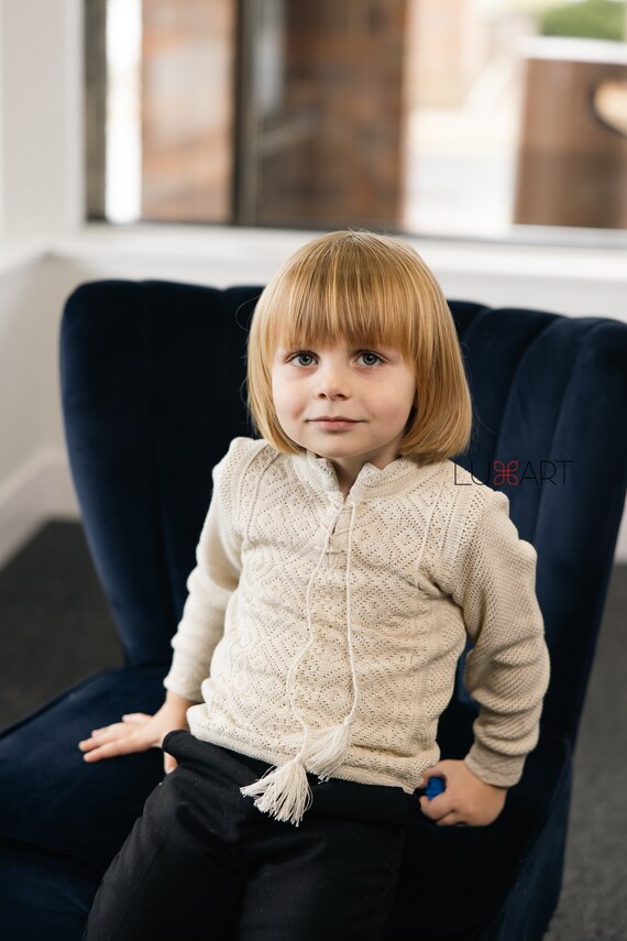 Ukrainian Vyshyvanka for Boys | Knitted Linen Embroidered Shirt | Ukrainian Vyshyta Sorochka Gift in Stock in USA | Вишиванка у США (1)