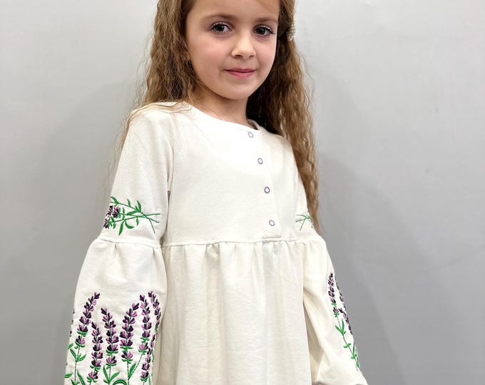 Embroidered Vyshyvanka Dress for Girls | Ukrainian Embroidery Dress | Traditional Ukrainian Style in Stock in USA | Вишиванка у США (19)