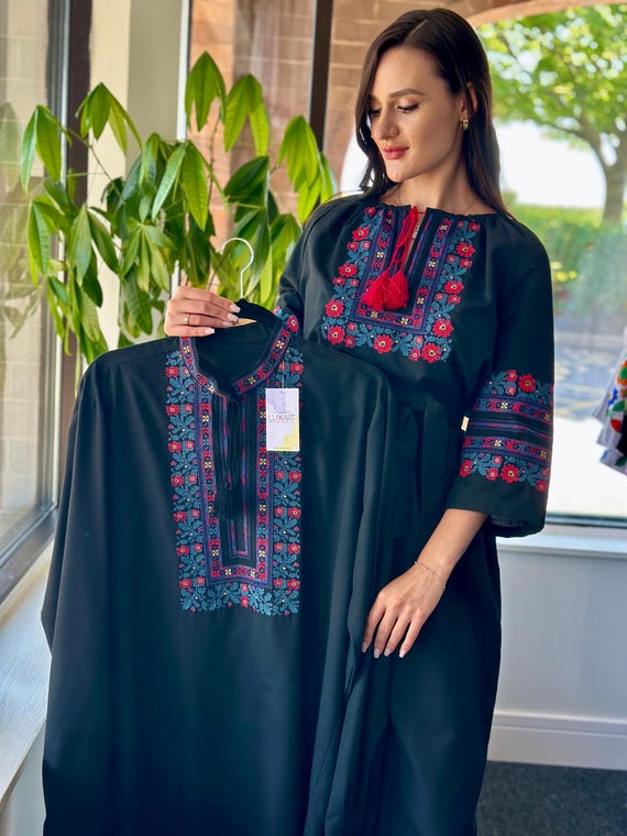 Ukrainian Vyshyvanka | Men's Embroidered Shirt | Вишиванка | Ukraine Vintage Sorochka Gift for Him | Handmade Ukrainian Clothing