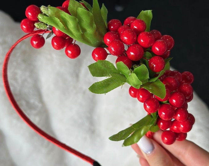 Handmade Ukrainian Flower Crown | Vinok | Вінок | Floral Wreath Headband | Hair Accessory Gift for Her or Girl | Boho Festival Style (29)
