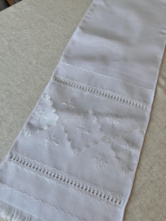 Ukrainian Embroidered Rushnyk Wedding Towel | Traditional Handmade Wedding Ceremony Towel | In Stock in USA | Вишитий Рушник