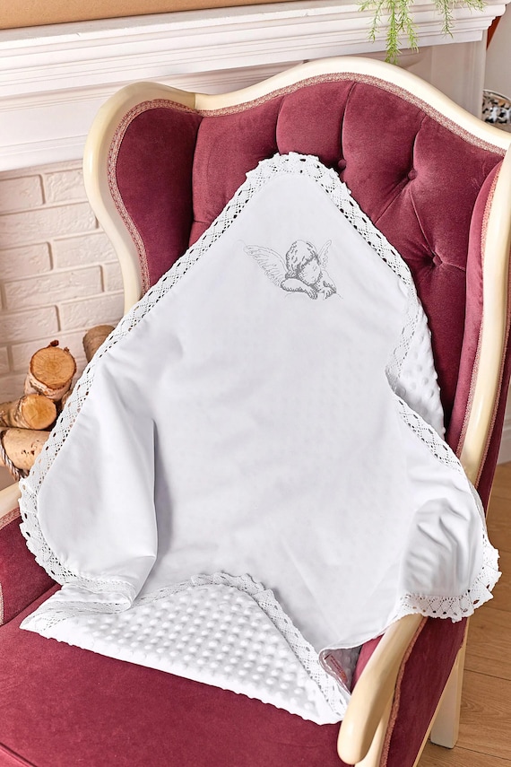 Embroidered Baptism & Christening Kryzhma for Baby | Baptism Gift for Kids, Children (4)