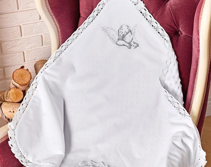 Embroidered Baptism & Christening Kryzhma for Baby | Baptism Gift for Kids, Children (4)