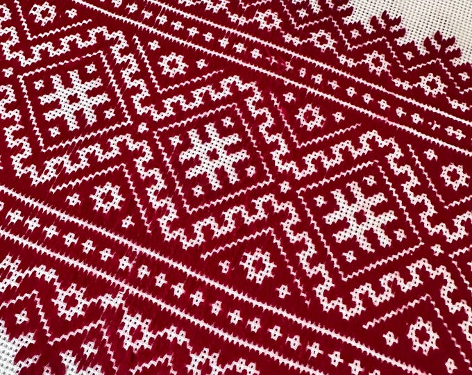 Handmade Ukrainian Embroidered Rushnyk | Wedding Ceremony Towel