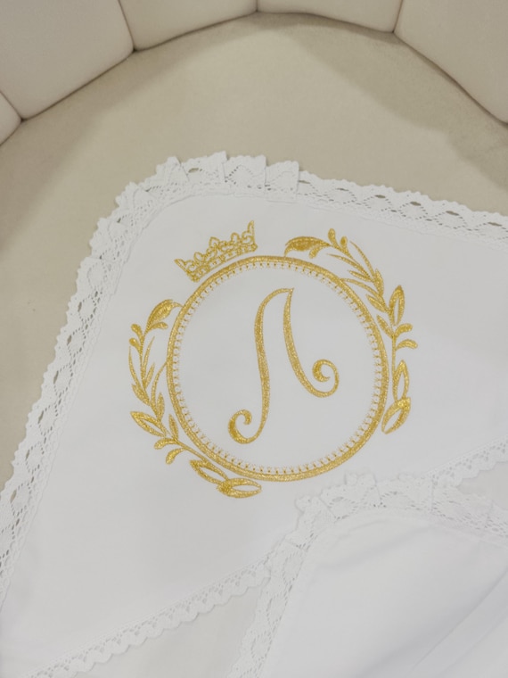 Embroidered Baptism & Christening Kryzhma for Baby | Baptism Gift for Kids, Children (3)