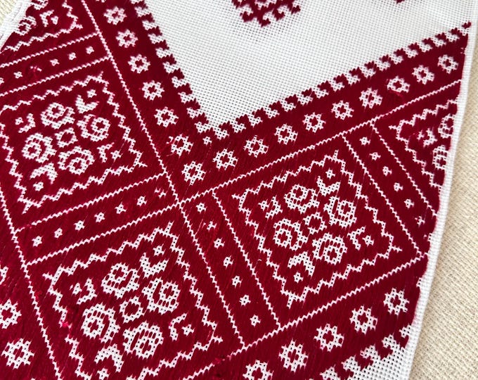 Handmade Ukrainian Embroidered Rushnyk | Wedding Ceremony Towel in USA