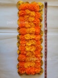 Marigold mats| Rectangle Marigold mats| Floral Pooja Aasan|Pooja Decor for Diwali| Navratri Decor|Wedding Decor| Golu decoration|Karwachauth