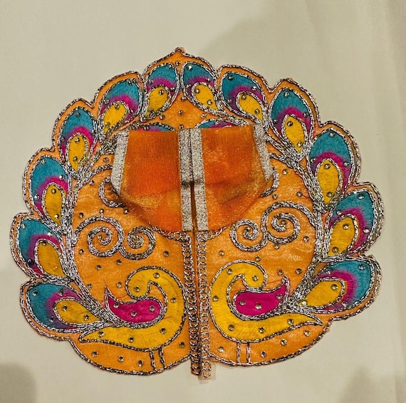 Beautiful Kanhaji Poshak. Laddu Gopal Dress Bal Gopal Dress radha Krishna laddu Gopal Clothes thakurji10 Inch Diameterjanmashtami Dress Etsy