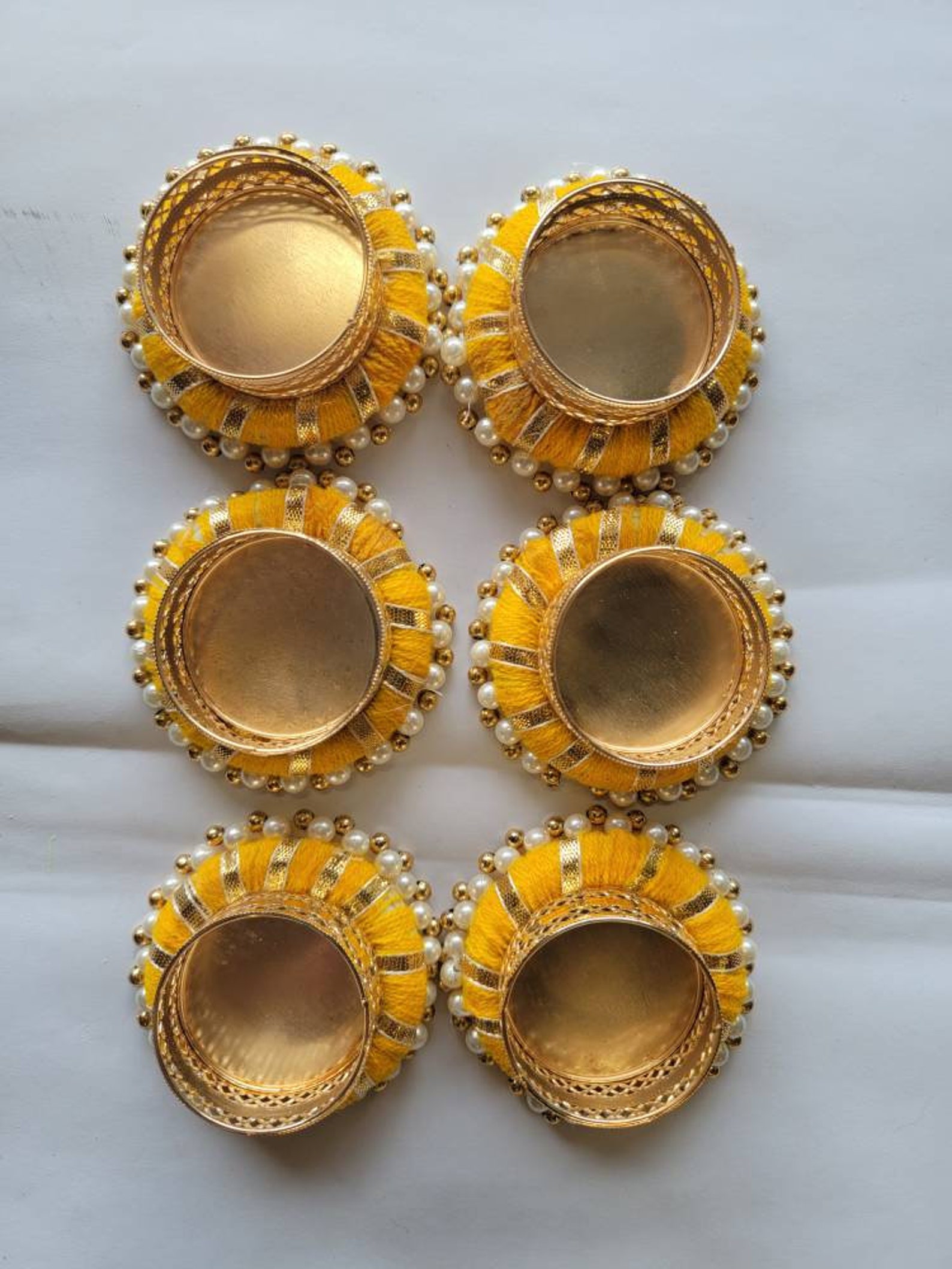 Pearls & Petals Pearl Floral Tealight Holderdiwali Decor Etsy