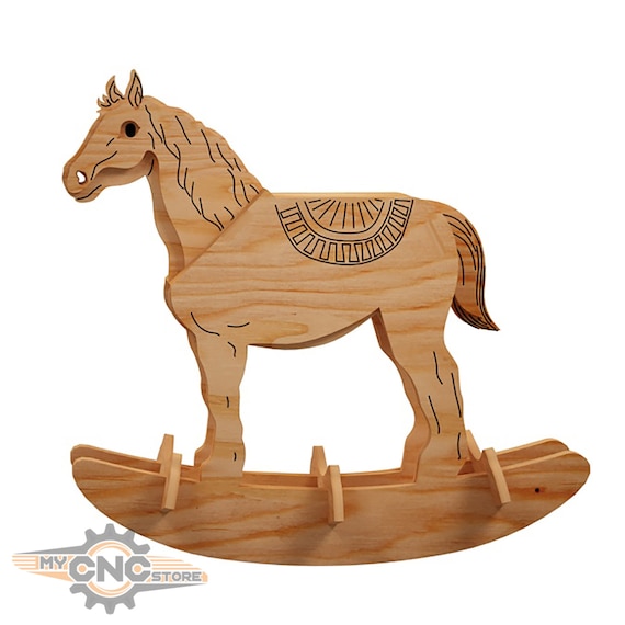 cnc rocking horse