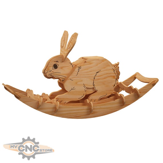 rabbit rocking horse