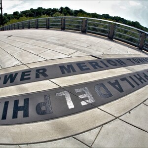 Unframed 8x10 Print of Philadelphia/Lower Merion Border Cynwyd Heritage Trail