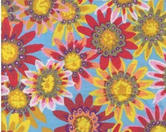 OOP Kaffe Fassett GP03 Gazania cielo FQ