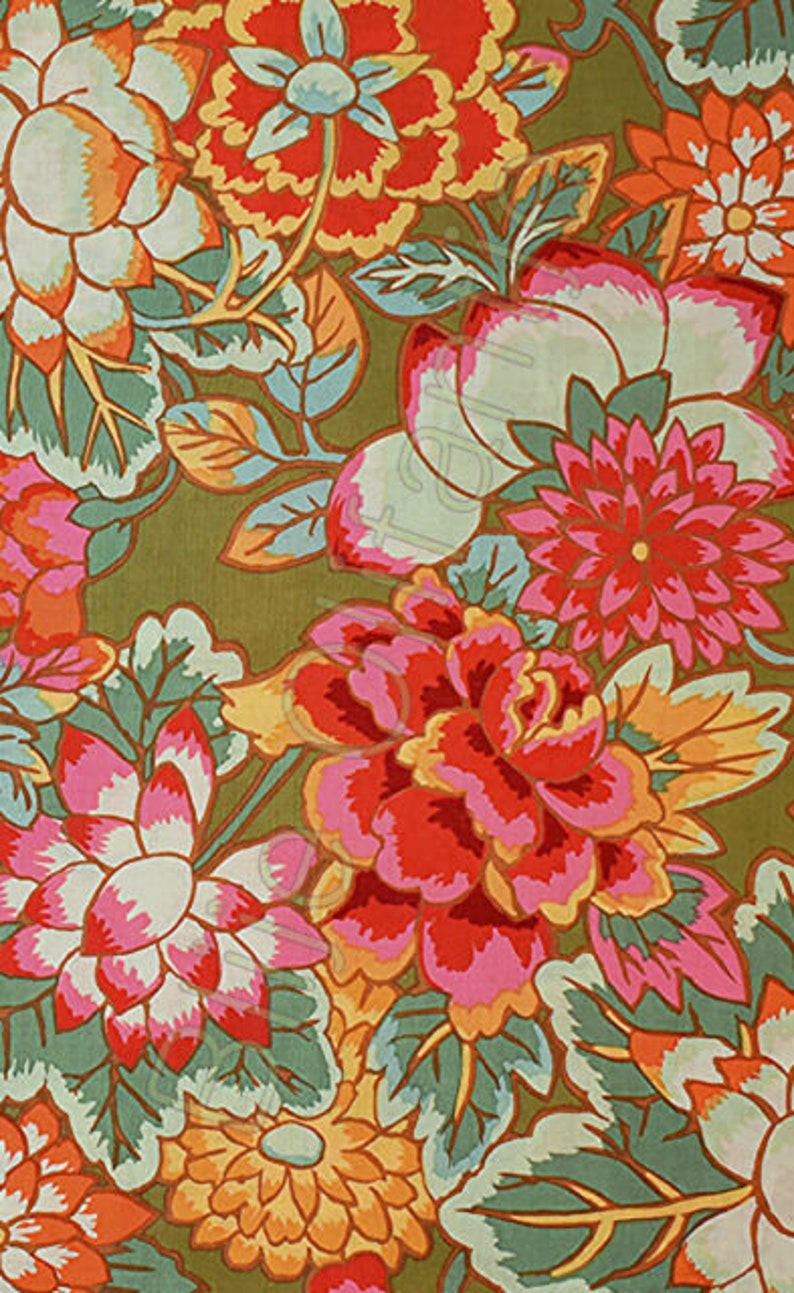 OOP Kaffe Fassett GP46 Cloisonne Moss FQ