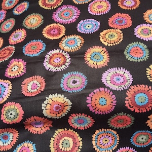 OOP Kaffe Fassett GP109 Plink black FQ