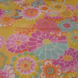 OOP Kaffe Fassett GP89 Asian Circles yellow FQ