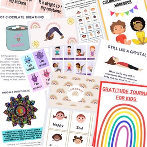 Mindfulness for kids activity pack
