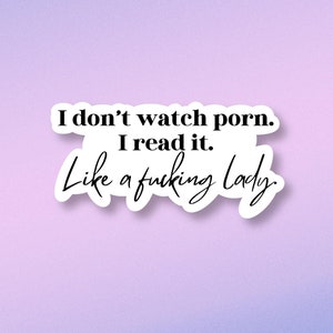 Je l'ai lu comme un sticker pour femme, sticker kindle, stickers charbon, stickers booktok, romance sombre, booktok merch, bookstagram, choses livresques